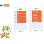 スクラッチで成績処理のプログラムに挑戦!考え方の基礎