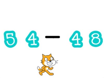 算数でプログラミング教育！スクラッチで引き算の練習